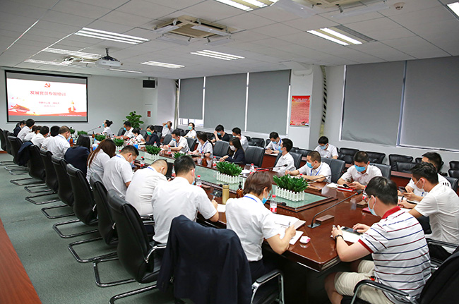 主题党日丨加强和规范党内政治生活，从严治党助推公司高质量发展